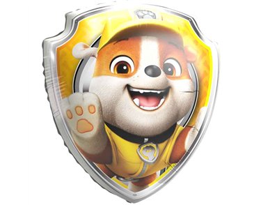 RUBBLE PAW PATROL SHAPED FOIL BALLOON