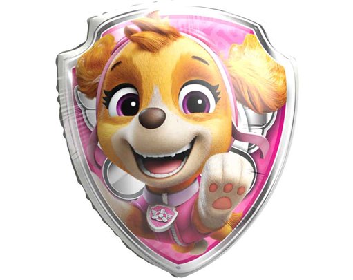 SKYE PAW PATROL SHAPED FOIL BALLOON
