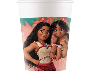 8PK 200ml MOANA II SAILING SPIRIT PAPER CUPS