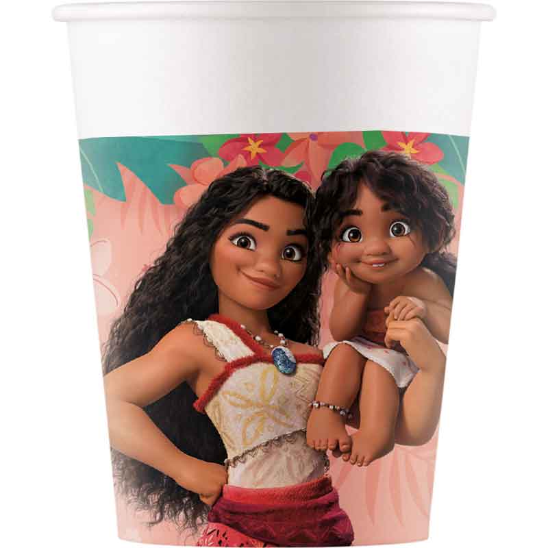 8PK 200ml MOANA II SAILING SPIRIT PAPER CUPS
