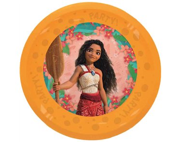 4PK 21cm MOANA II SAILING SPIRIT REUSABLE PLATES