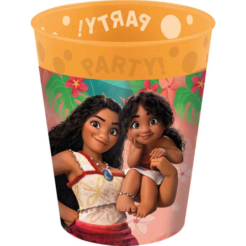 4PK 250ml MOANA II SAILING SPIRIT REUSABLE PARTY CUPS