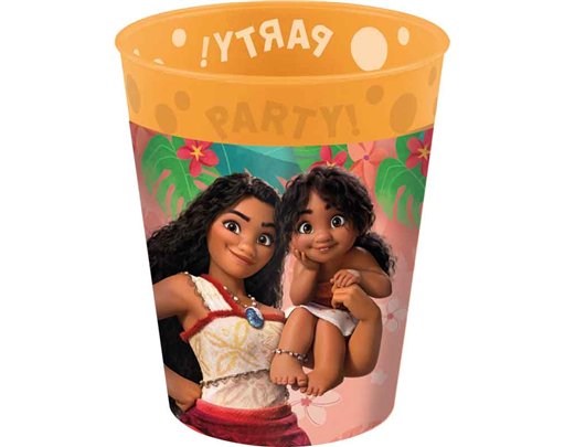 4PK 250ml MOANA II SAILING SPIRIT REUSABLE PARTY CUPS