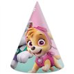 6PK PAW PATROL SKYE PAPER HATS