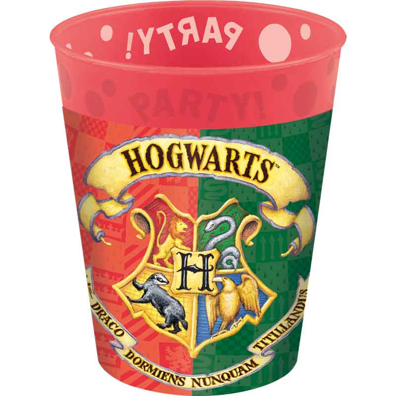 4PK 250ml HARRY POTTER HOGWARTS HOUSES REUSABLE CUPS