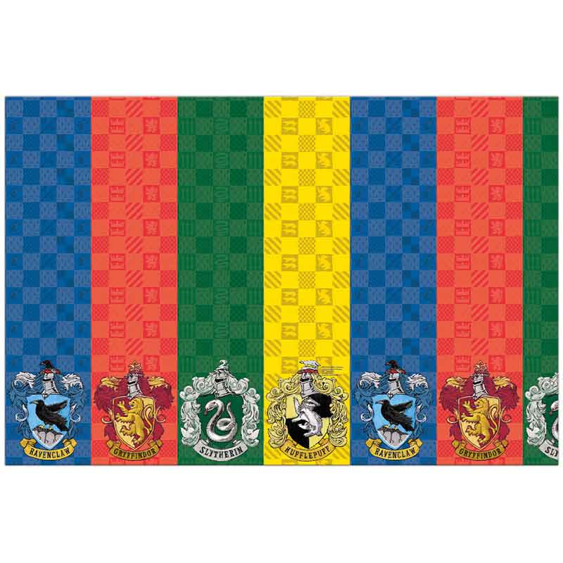 HARRY POTTER HOGWARTS HOUSES PAPER TABLECOVER