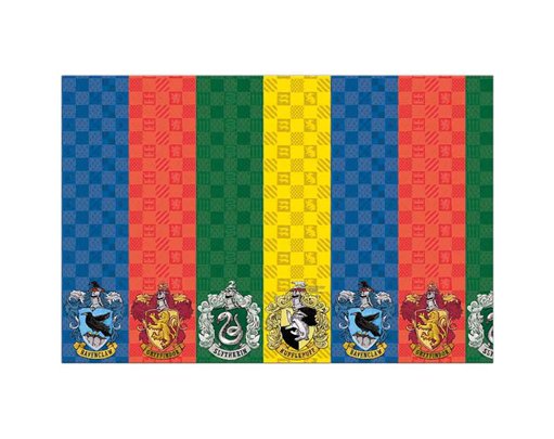 HARRY POTTER HOGWARTS HOUSES PAPER TABLECOVER