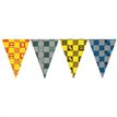 HARRY POTTER HOGWARTS HOUSES PAPER TRIANGLE FLAG BANNER