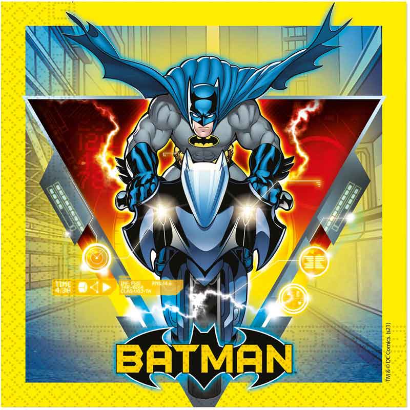 20PK BATMAN ROGUE RAGE PAPER NAPKINS