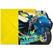 6PK BATMAN ROGUE RAGE INVITATIONS & ENVELOPES