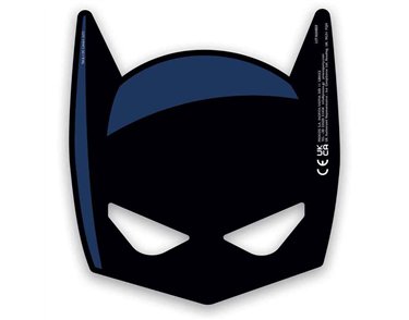 6PK BATMAN ROGUE RAGE DIE-CUT PAPER MASKS