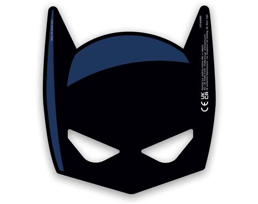 6PK BATMAN ROGUE RAGE DIE-CUT PAPER MASKS