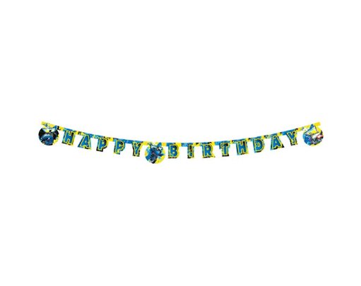 BATMAN ROGUE RAGE "HAPPY BIRTHDAY" PAPER BANNER