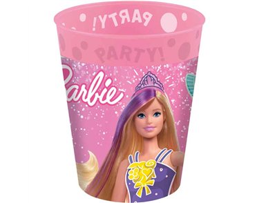 4PK 250ml BARBIE FANTASY PARTY REUSABLE CUPS
