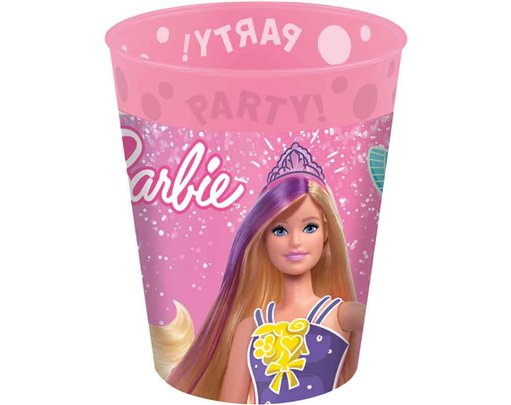 4PK 250ml BARBIE FANTASY PARTY REUSABLE CUPS