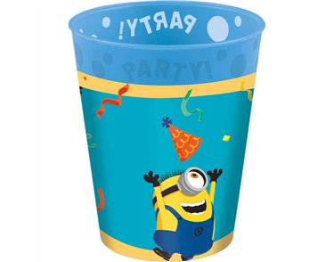4PK 250ml MINIONS: THE RISE OF GRU PARTY REUSABLE CUPS