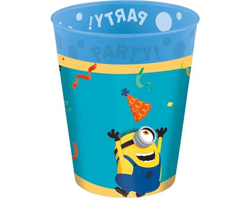 4PK 250ml MINIONS: THE RISE OF GRU PARTY REUSABLE CUPS