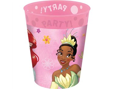 4PK 250ml PRINCESS LIVE YOUR STORY PARTY REUSABLE CUPS