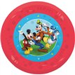 4PK 21cm MICKEY ROCK THE HOUSE PARTY REUSABLE PLATES