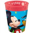 4PK 250ml MICKEY ROCK THE HOUSE PARTY REUSABLE CUPS