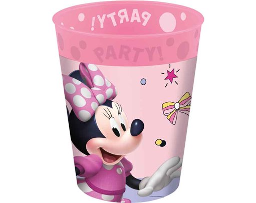 4PK 250ml MINNIE JUNIOR PARTY REUSABLE CUPS