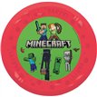 4PK 21cm MINECRAFT PARTY REUSABLE PLATES