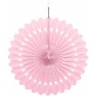 16IN LOVELY PINK DECORATIVE FAN