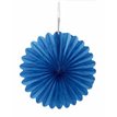 3PK 6in ROYAL BLUE DECORATIVE FANS