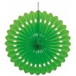 16IN LIME GREEN DECORATIVE FAN