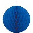 8IN ROYAL BLUE HONEYCOMB BALL