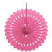 16IN HOT PINK DECORATIVE FAN