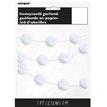 7FT MINI WHITE HONEYCOMB BALL GARLAND