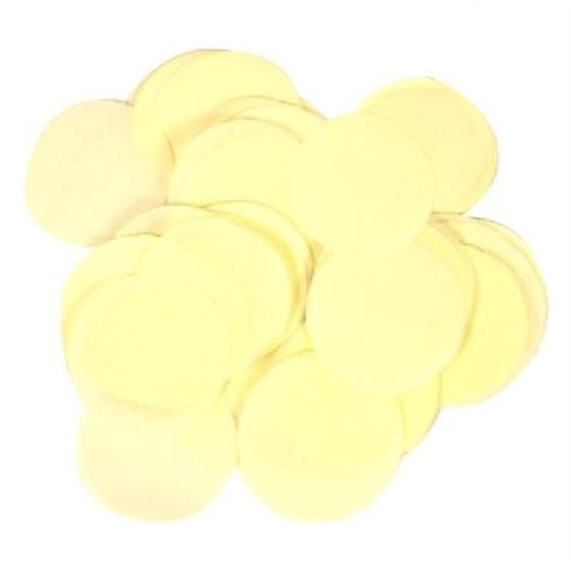 14G 15MM IVORY PAPER CONFETTI