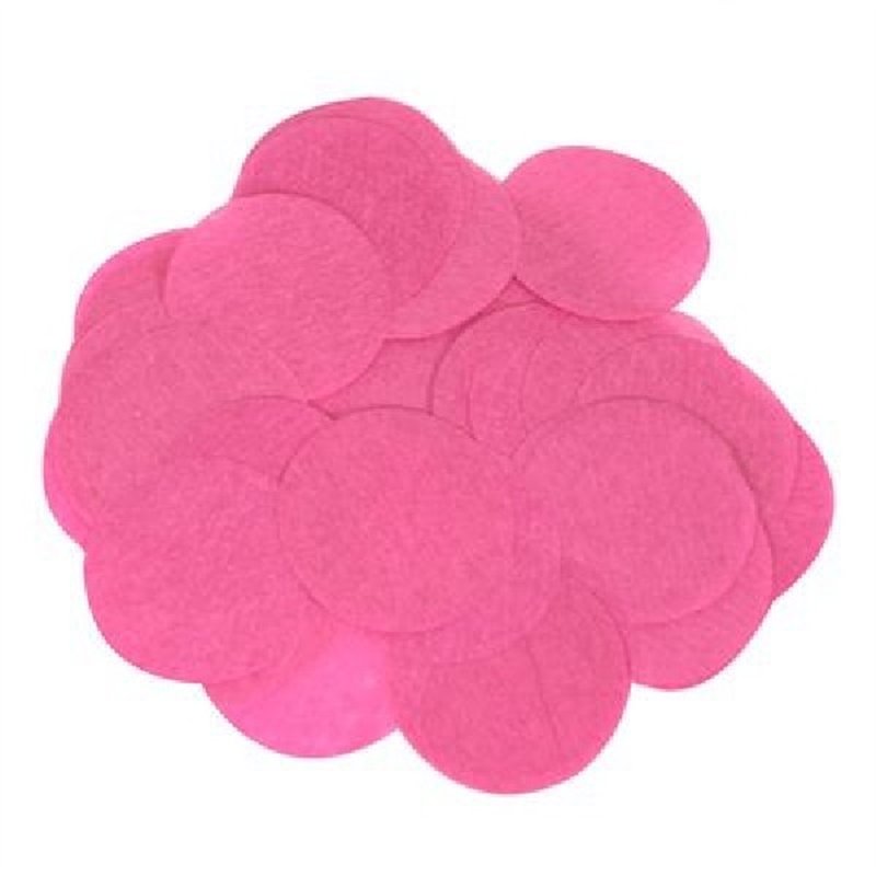 14G 15MM FUCHSIA PAPER CONFETTI