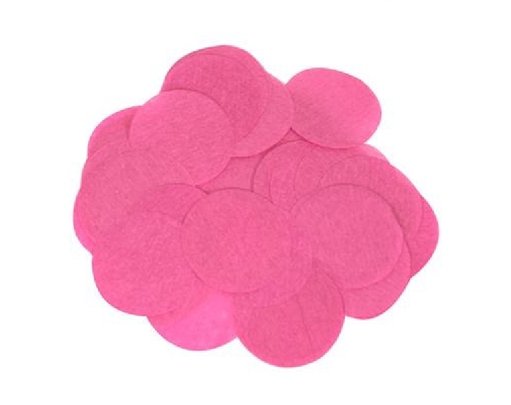 14G 15MM FUCHSIA PAPER CONFETTI