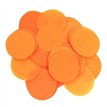 14G 15MM ORANGE PAPER CONFETTI