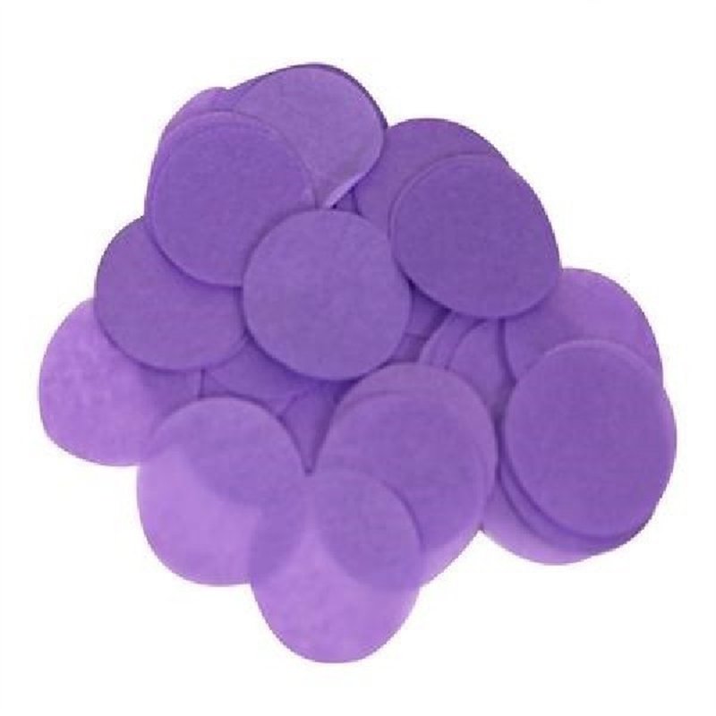 14G 15MM PURPLE PAPER CONFETTI