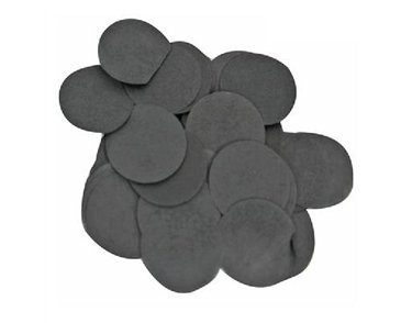 14G 15MM BLACK PAPER CONFETTI