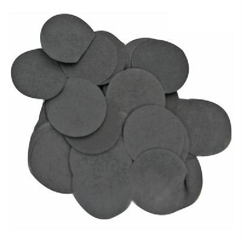 14G 15MM BLACK PAPER CONFETTI