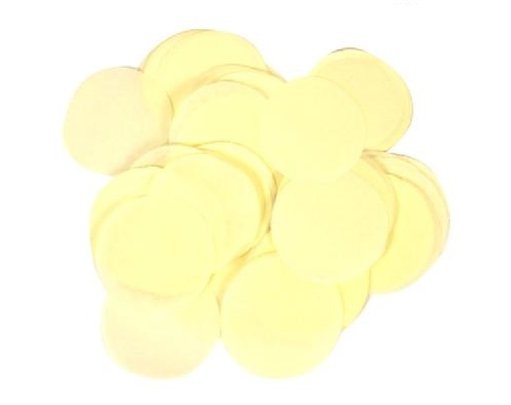 14G 25MM IVORY PAPER CONFETTI