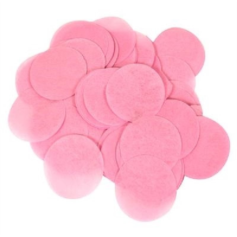 14G 25MM LIGHT PINK PAPER CONFETTI