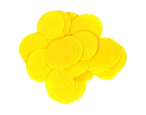 14G 25MM YELLOW PAPER CONFETTI