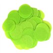 14G 25MM LIME GREEN PAPER CONFETTI