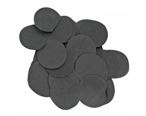 14G 25MM BLACK PAPER CONFETTI
