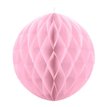 20cm LIGHT PINK HONEYCOMB BALL