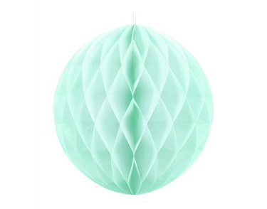 20cm LIGHT MINT HONEYCOMB BALL