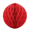30cm RED HONEYCOMB BALL