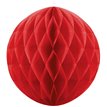 40cm RED HONEYCOMB BALL