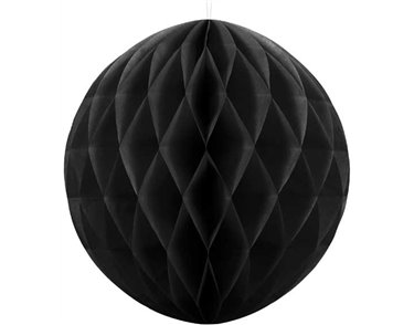40cm BLACK HONEYCOMB BALL