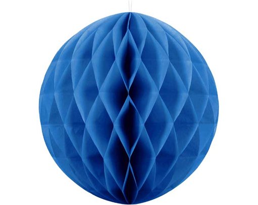 40cm SKY BLUE HONEYCOMB BALL